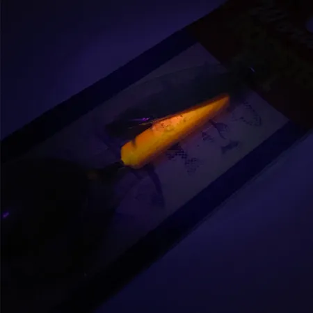 Worden’s Original Rooster Tail UV Cuiller, Gold/Orange, 11g, UV, #8030