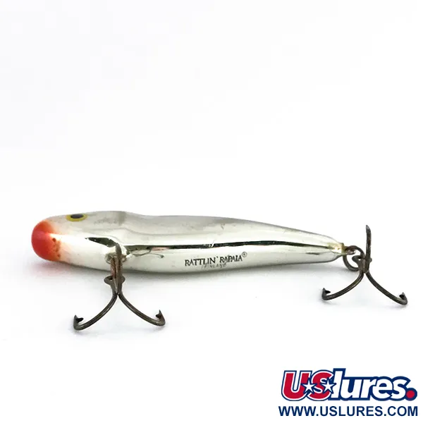 Rapala Rattl'n RAP Lipless Crankbait, Argent, 16g, Coulant, #8033