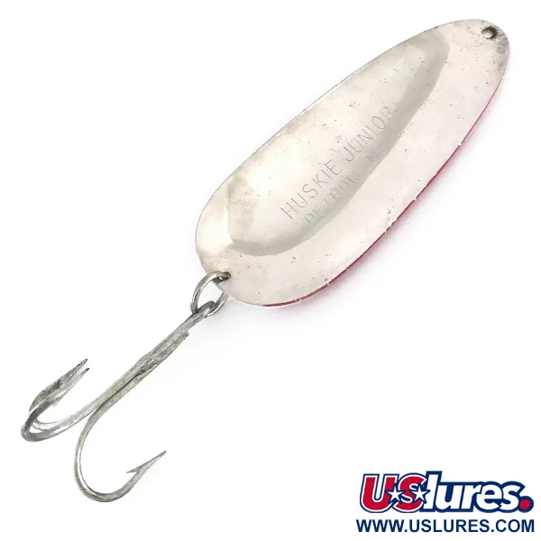 Eppinger Dardevle Huskie Junior Cuillère, Rouge/Blanc/Nickel, 58g, #8037