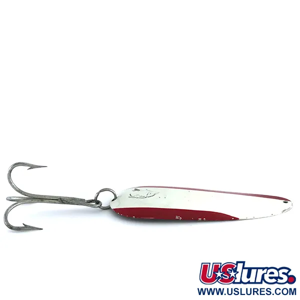 Eppinger Dardevle Huskie Junior Cuillère, Rouge/Blanc/Nickel, 58g, #8037