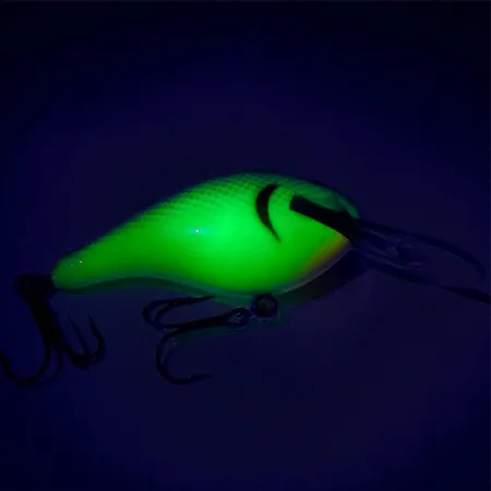 Renegade Little Diver Crankbait, Chartreuse, 11g, Bois Jelutong, #8051