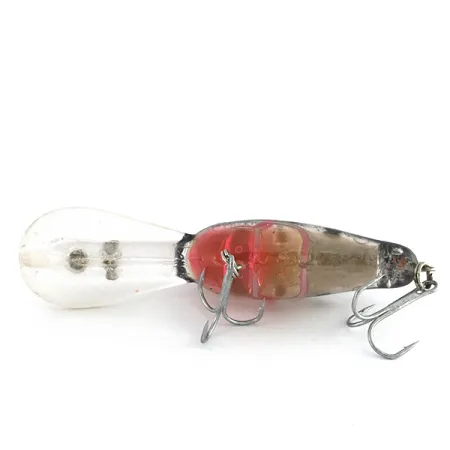 Bandit 100 Crankbait, Argent/Gris, 7g, Bruiteur interne, #8052