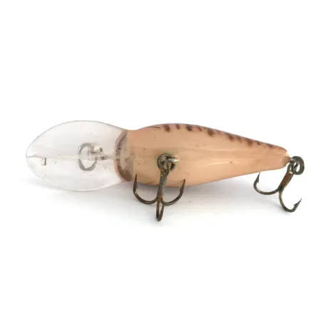Bomber Model 7A Baby Striper Crankbait, Brown Tiger, 9g, flottant, #8053