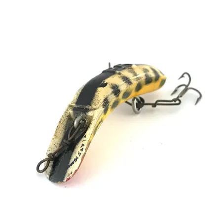 Yakima Bait Worden Flatfish F5 Poisson nageur, Jaune, 2g, Spreader, #8067
