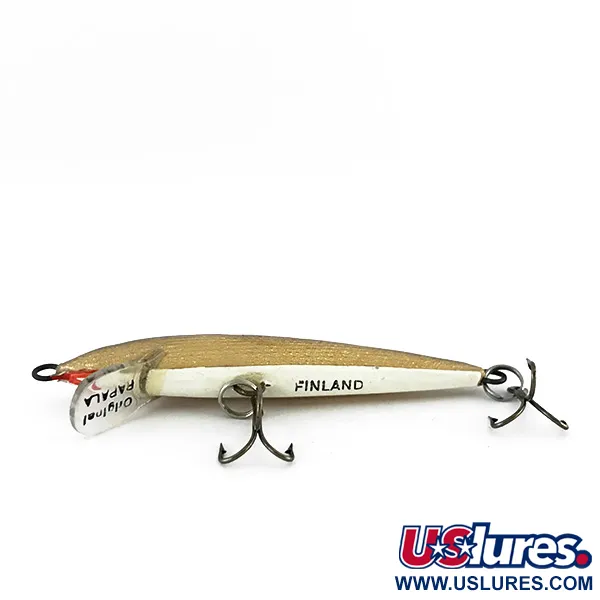 Poisson-nageur Rapala Original Floater F7, G (Gold), 4g, Balsa, #8075
