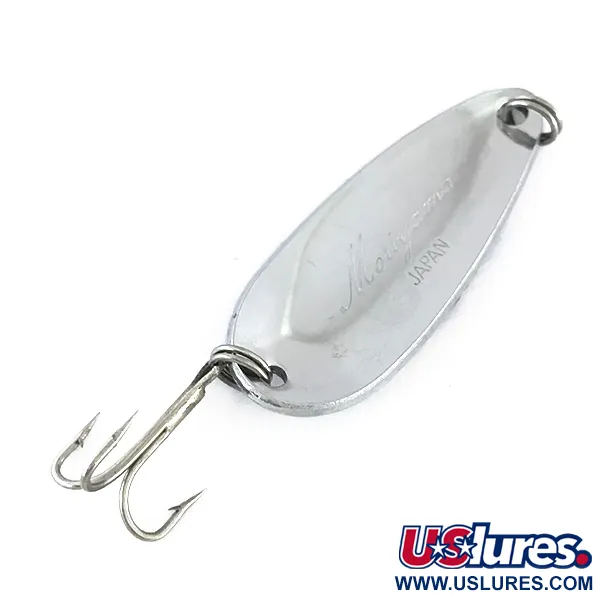 Moriyama Cuillère, Nickel / Bleu, 7g, Motif festonné, #8088