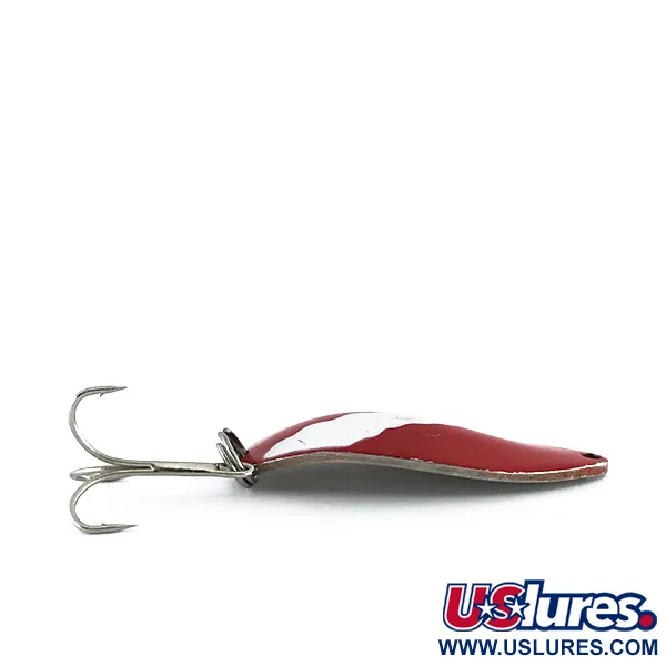 Little Cleo (Hula Girl) Cuillère, Rouge / Blanc / Nickel, 18g, #8089