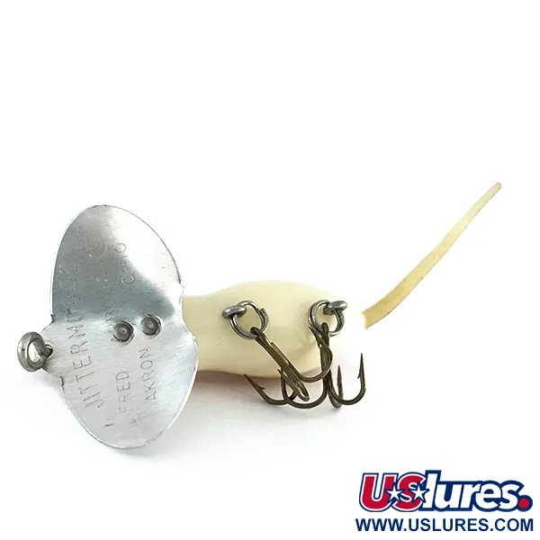 Fred Arbogast Jitter Mouse Leurre Surface, Marron, 4g, Queue Souple, #8095