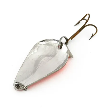 Acme K.O. Wobbler Cuillère, Nickel/Orange, 14g, Sonic Flipper Tail, #8115