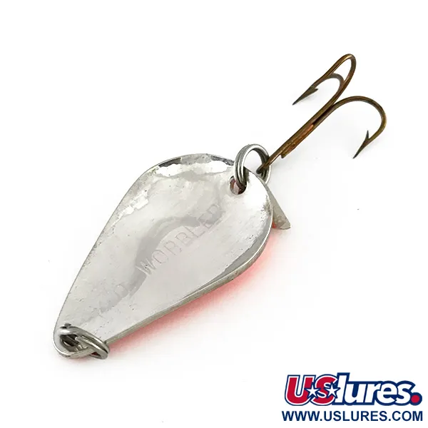 Acme K.O. Wobbler Cuillère, Nickel/Orange, 14g, Sonic Flipper Tail, #8115