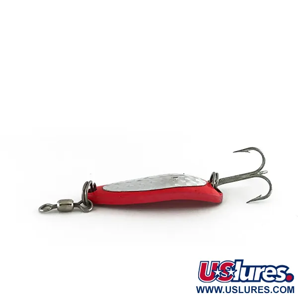 Luhr Jensen Krocodile UV Cuillère, Red/Rainbow, 9g, UV-Finish, #8116