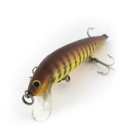 Bagley Bang-O Lure Minnow, Brown Tiger, 10g, Leurre en bois, #8126