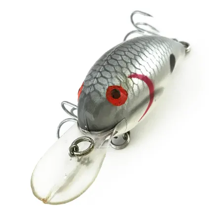 Bandit 200 Crankbait, Silver Scale, 8.5g, Plongeant, #8162