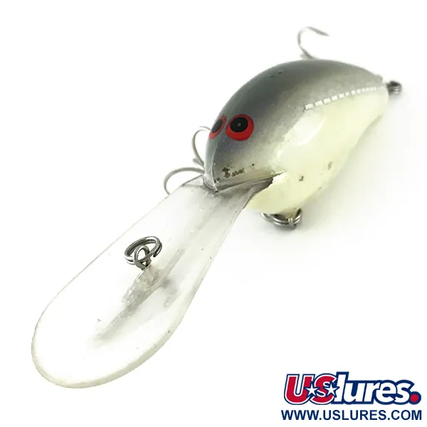 Norman DD22 Crankbait Profond, Grey Bone, 28g, Bruiteur, #8169