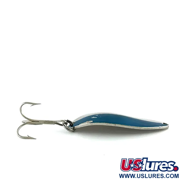 Acme Little Cleo (Hula Girl) Cuillère, Nickel / Bleu, 14g, #8173
