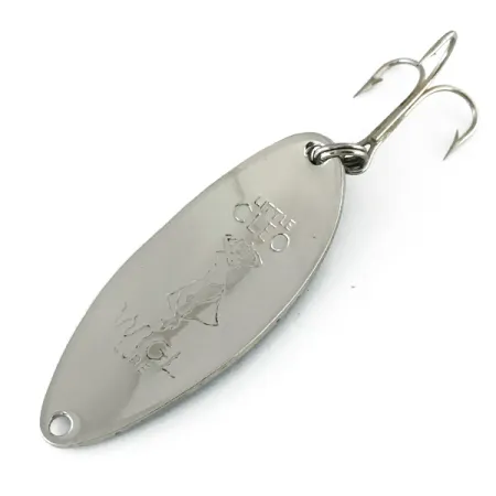 Acme Little Cleo (Hula Girl) Cuillère, Nickel / Bleu, 14g, #8173