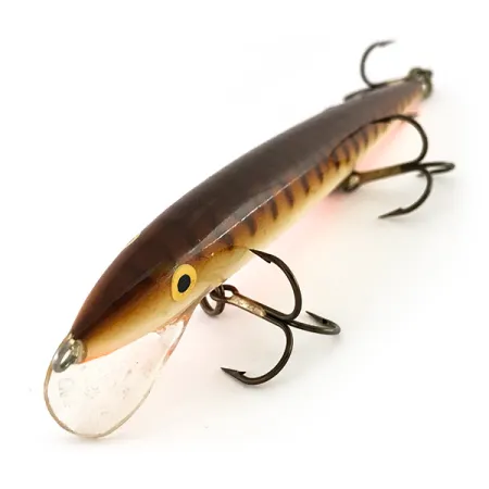Rapala Husky Floating 13 Poisson-Nageur, Brown Tiger, 9g, #8204