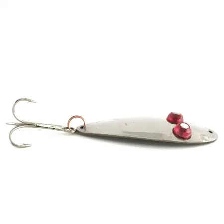 Paul Bunyan Flash eye spoon Cuillère, Nickel/Rouge, 17g, #8229