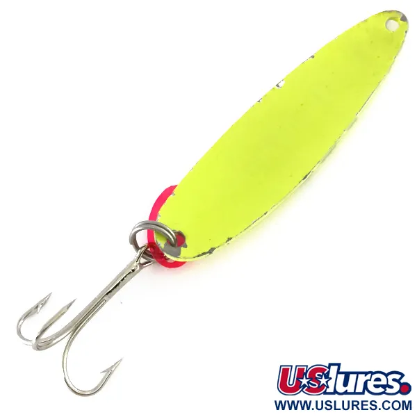 Gator UV Cuillère Ondulante, Fluorescent Lime, 14g, UV-réactif, #8246