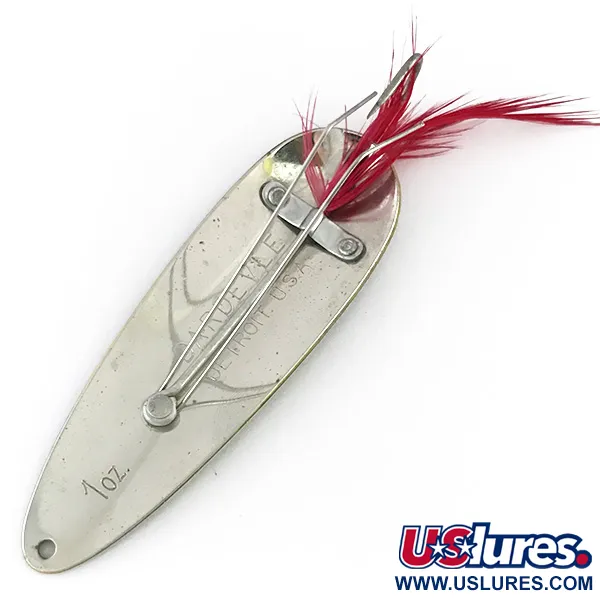 Eppinger Weedless Dardevle Cuillère, Frog/Nickel, 28g, Anti-herbe, #8249