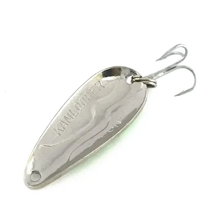 Cuillère Acme Kamlooper, Nickel / Vert / Rouge, 11g, USA, #8253