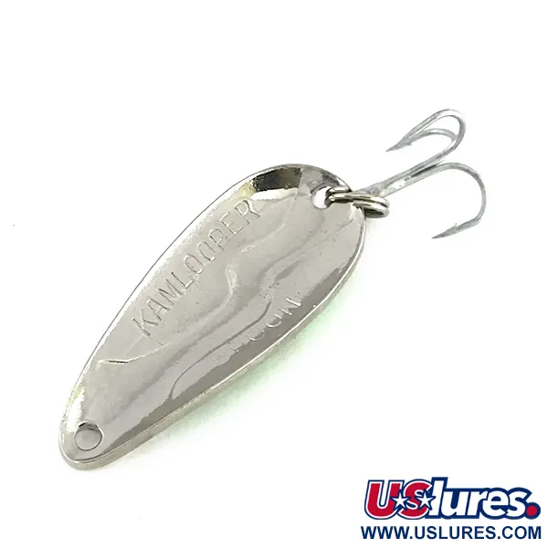 Cuillère Acme Kamlooper, Nickel / Vert / Rouge, 11g, USA, #8253