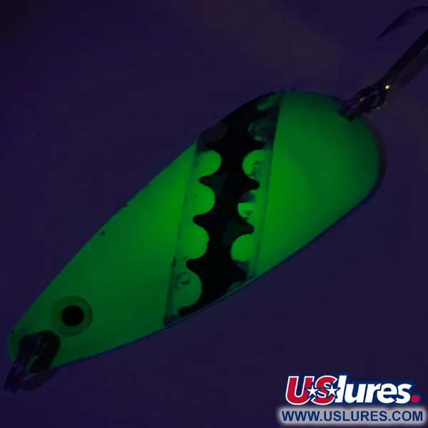 Moriyama Cuillère, Vert/Nickel, 25g, Motif dents de scie, #8263