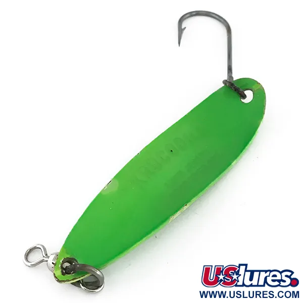 Luhr Jensen Krocodile Die #5 UV Cuillère, Vert, 25g, Phospho, #8270