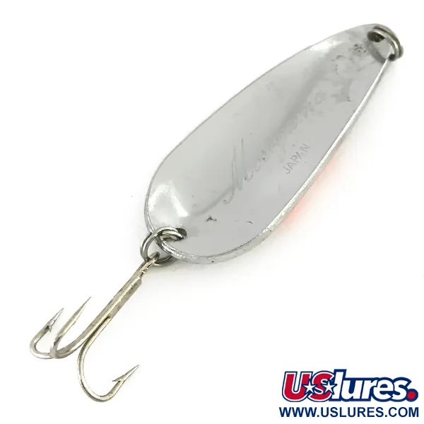 Moriyama Cuiller, Nickel / Rouge, 16g, Insert argenté, #8278