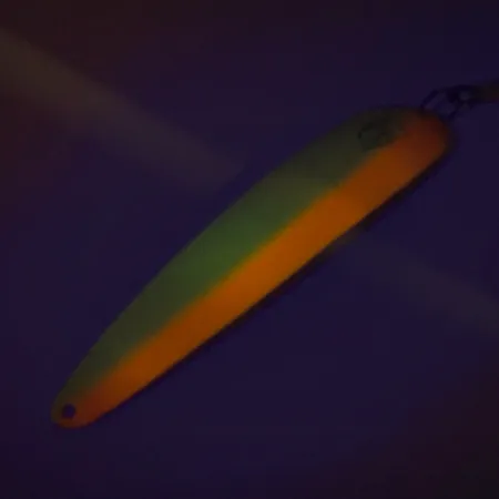 Dardevle Big Ed Flutter-Chuck 3700 Cuillère, UV Glow, 25g, #8279