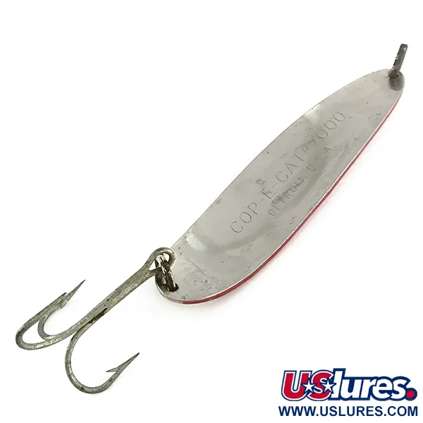 Cuillère Eppinger Dardevle Cop-E-Cat 7000, Rouge/Blanc/Nickel, #8280