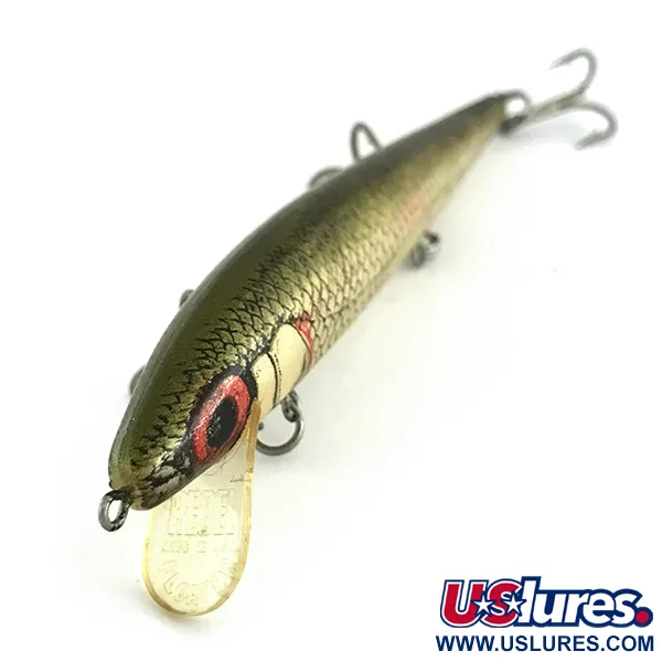 Rebel Floater Minnow, Bass, 10g, Leurre Vintage, #8296