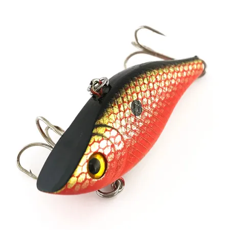 Bass Pro Shops XTS Lipless Crankbait, Rouge/Or/Noir, 14g, #8299