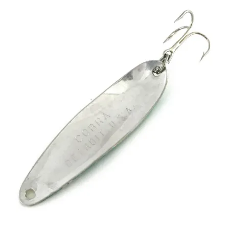 Wolverine tackle Cobra Cuillère, Argent/Jaune/Vert, 14g, #8311
