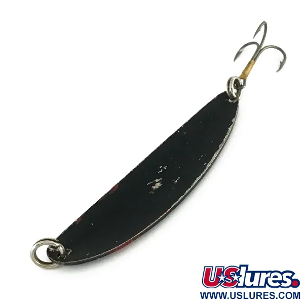 Acme Side-winder Cuillère, Noir / Rouge, 14g, Profil en S, #8312