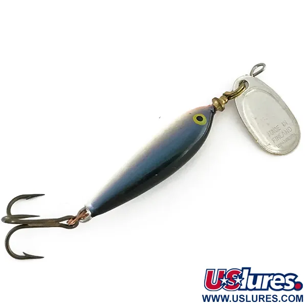 Blue Fox Vibrax Minnow Spin 1 Cuillère, Nickel, 4g, #8320