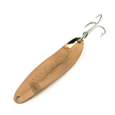 Dardevle Cop-E-Cat 7300 Cuillère, Cuivre martelé, 10g, #8328