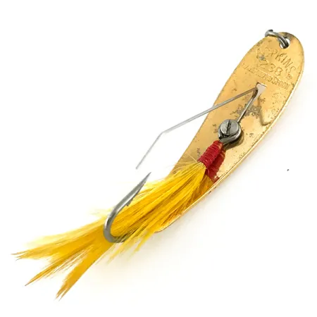 Hopkins Weedless 238 Hammered Spoon Cuillère, Or, 7g, Anti-herbe, #8331