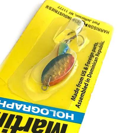 Panther Martin 2 Cuiller, Rouge/Bleu/Doré, 2.5g, Holographique, #8334