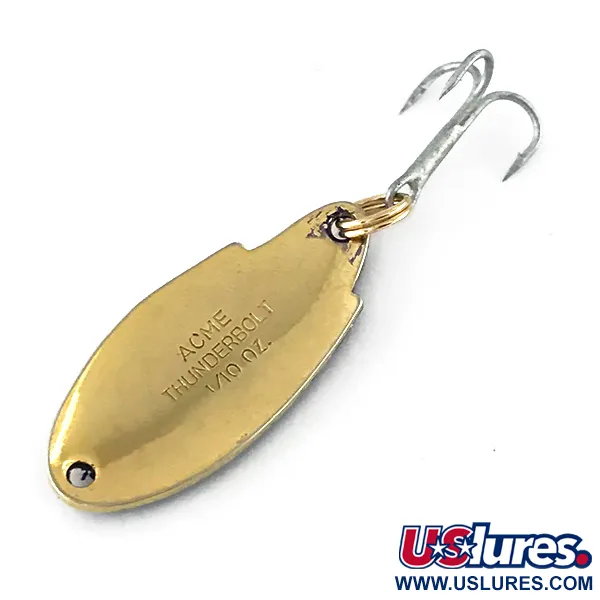 Acme Thunderbolt Cuillère Ondulante, Nickel / Bleu, 3,5g, #8365