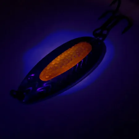 Blue Fox Rattlin Pixee UV Cuillère, Blue / Red, 24g, UV-réactif, #8373