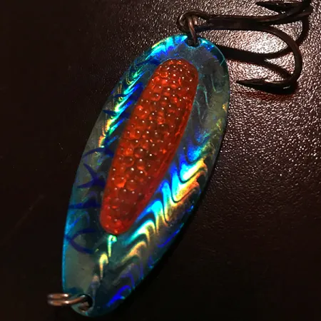 Blue Fox Rattlin Pixee UV Cuillère, Blue / Red, 24g, UV-réactif, #8373