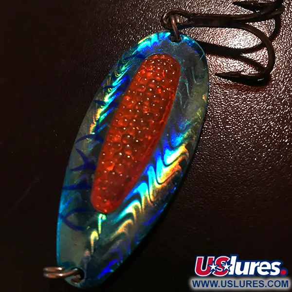 Blue Fox Rattlin Pixee UV Cuillère, Blue / Red, 24g, UV-réactif, #8373