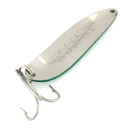 Eppinger Dardevle Cop-E-Cat 7400 Cuillère, Nickel/Vert, 14g, #8392