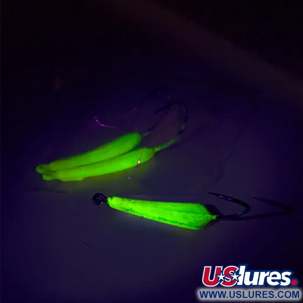 Doc's Goofy Jig Jig Vertical, Jaune, 7g, UV Glow, #8397