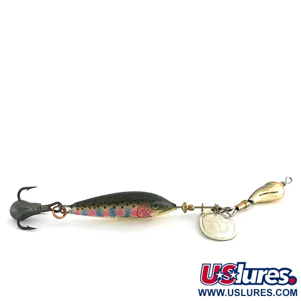 Blue Fox Vibrax Minnow Spin 1 Chaser Cuillère, Silver/Trout, 12g, #8398