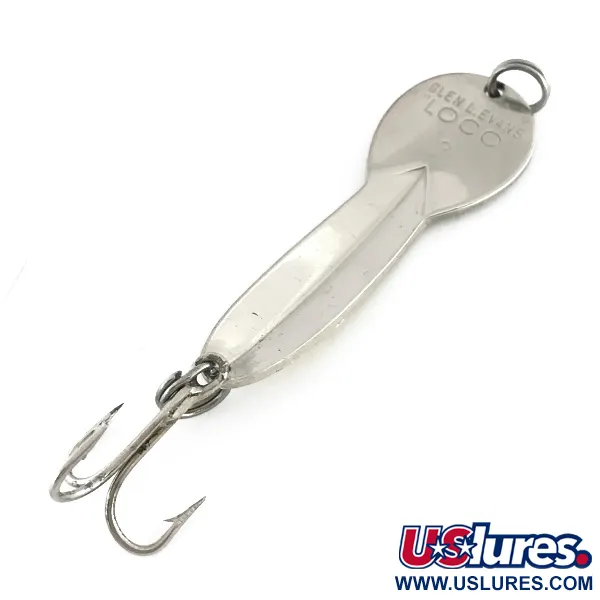 Glen Evans Loco 3 Cuillère, Nickel / Or, 17g, Prisme Diamant, #8400