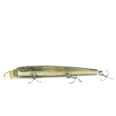 Bomber Magnum Long A Minnow, Argent-Chartreuse, 26g, Vintage, #8407