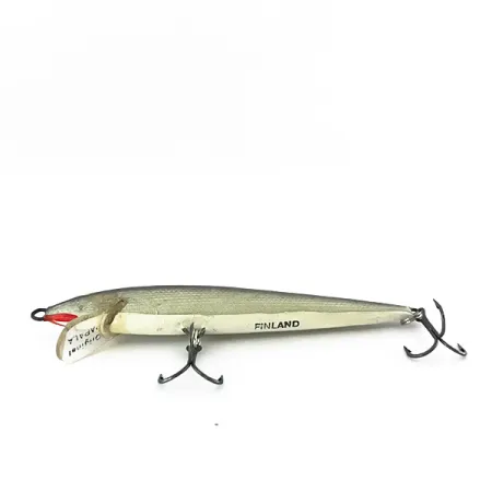 Rapala Original Floater F8 Poisson Nageur, S (Silver), 4g, Balsa, #8408