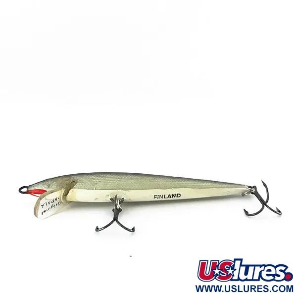 Rapala Original Floater F8 Poisson Nageur, S (Silver), 4g, Balsa, #8408